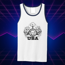 Load image into Gallery viewer, Muscular Enlightenment (Ringer Tank)