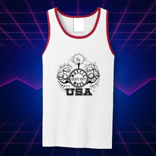 Load image into Gallery viewer, Muscular Enlightenment (Ringer Tank)
