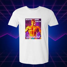 Load image into Gallery viewer, Bodybuilding Youth Come to Us! (Fitted Tee)
